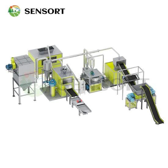 Environmentally Friendly Physical PCB Recycling Machine Production Recycling Plant for Electronic Waste Circuit Board